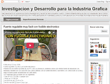 Tablet Screenshot of investigaciongrafica.blogspot.com