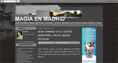 Desktop Screenshot of magiamadrid.blogspot.com