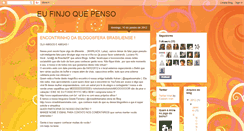 Desktop Screenshot of eufinjoquepenso.blogspot.com