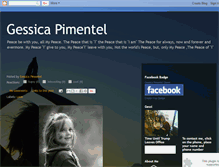 Tablet Screenshot of gessicapimentel.blogspot.com