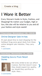 Mobile Screenshot of iworeitbetter.blogspot.com