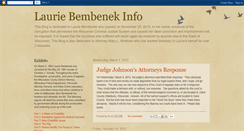 Desktop Screenshot of lauriebembenek.blogspot.com