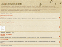 Tablet Screenshot of lauriebembenek.blogspot.com