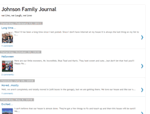 Tablet Screenshot of jjohnsonfamilyjournal.blogspot.com