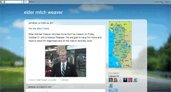 Desktop Screenshot of eldermitchweaver.blogspot.com