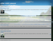 Tablet Screenshot of eldermitchweaver.blogspot.com