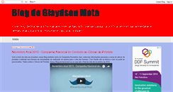 Desktop Screenshot of glaydsonmota.blogspot.com