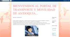 Desktop Screenshot of movilidadytransito.blogspot.com