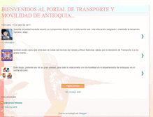 Tablet Screenshot of movilidadytransito.blogspot.com