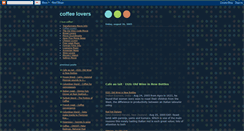 Desktop Screenshot of coffee-lovers.blogspot.com