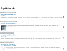 Tablet Screenshot of jugonetworks.blogspot.com
