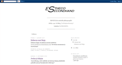 Desktop Screenshot of esthecosecondhand.blogspot.com