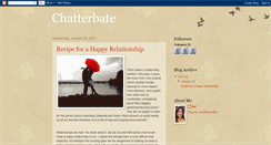 Desktop Screenshot of chatterbate.blogspot.com