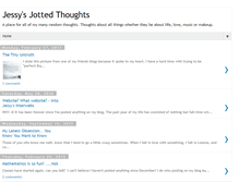 Tablet Screenshot of jessysjottedthoughts.blogspot.com