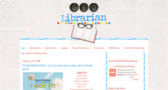 Desktop Screenshot of geolibrarian.blogspot.com