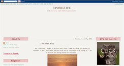 Desktop Screenshot of livinglife-martha.blogspot.com