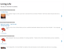 Tablet Screenshot of livinglife-martha.blogspot.com