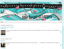 Tablet Screenshot of oneheartscrapper.blogspot.com