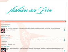 Tablet Screenshot of fashionanlive.blogspot.com