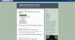 Desktop Screenshot of goldwassernews.blogspot.com