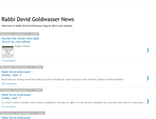 Tablet Screenshot of goldwassernews.blogspot.com