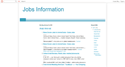 Desktop Screenshot of jobsonworld.blogspot.com