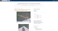 Desktop Screenshot of morfologiayestructura.blogspot.com