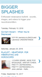 Mobile Screenshot of biggersplashes.blogspot.com