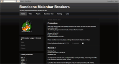 Desktop Screenshot of bbreakers.blogspot.com