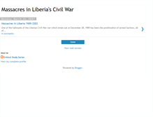 Tablet Screenshot of massacre-liberia.blogspot.com