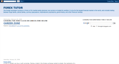 Desktop Screenshot of forexgist.blogspot.com