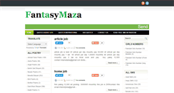 Desktop Screenshot of fantasymaza.blogspot.com