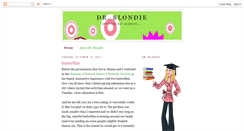 Desktop Screenshot of dr-blondie.blogspot.com