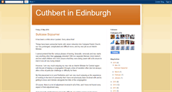 Desktop Screenshot of cuthbertedinburgh.blogspot.com