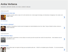 Tablet Screenshot of anikaverbena.blogspot.com