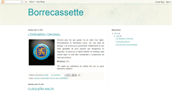 Desktop Screenshot of borrecassette.blogspot.com