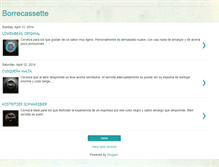 Tablet Screenshot of borrecassette.blogspot.com