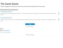 Tablet Screenshot of camelschuhe.blogspot.com