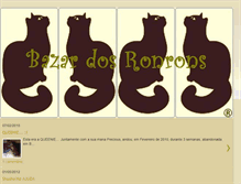 Tablet Screenshot of bazardosronrons.blogspot.com