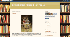 Desktop Screenshot of feedingtheflock1pet52-4.blogspot.com