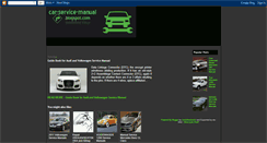 Desktop Screenshot of car-service-manual.blogspot.com