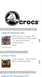 Mobile Screenshot of dunia-crocs.blogspot.com
