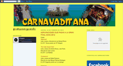 Desktop Screenshot of carnavaditana.blogspot.com