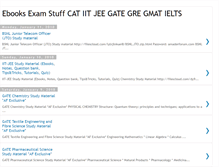 Tablet Screenshot of ebooks-exam.blogspot.com