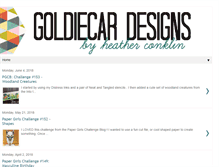 Tablet Screenshot of goldiecar.blogspot.com