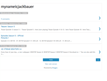 Tablet Screenshot of mynameisjackbauer.blogspot.com