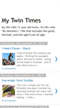 Mobile Screenshot of mytwintime.blogspot.com