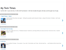 Tablet Screenshot of mytwintime.blogspot.com