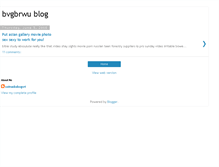 Tablet Screenshot of bvgbrwu.blogspot.com