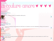 Tablet Screenshot of lacoutureamore.blogspot.com